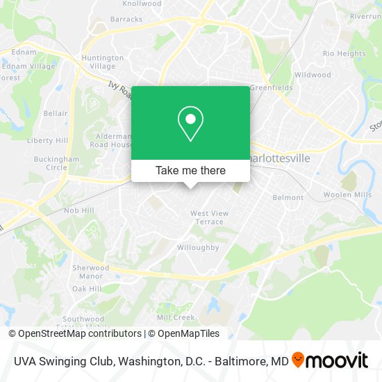 Mapa de UVA Swinging Club