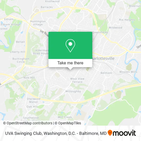 Mapa de UVA Swinging Club