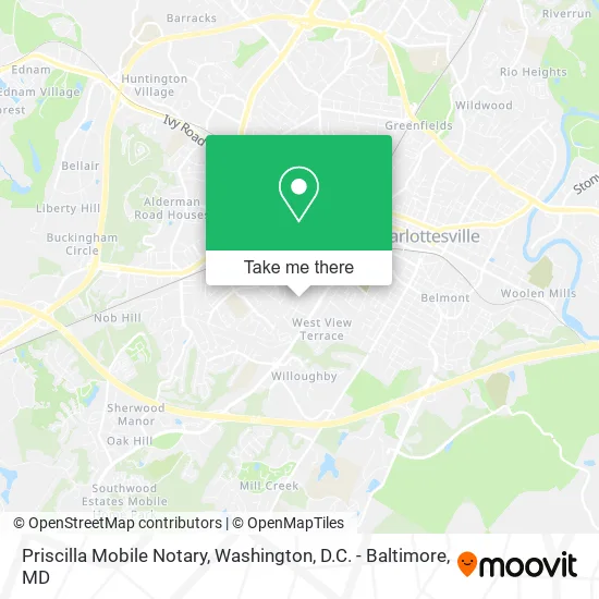 Mapa de Priscilla Mobile Notary
