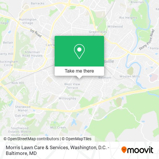 Morris Lawn Care & Services map