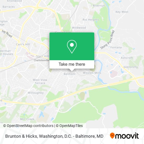 Brunton & Hicks map