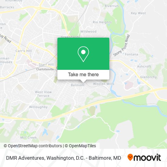 DMR Adventures map