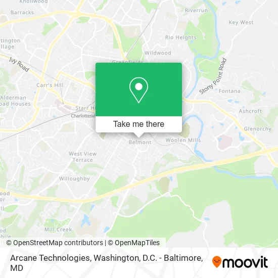 Arcane Technologies map