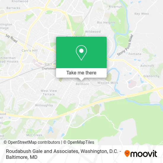 Roudabush Gale and Associates map