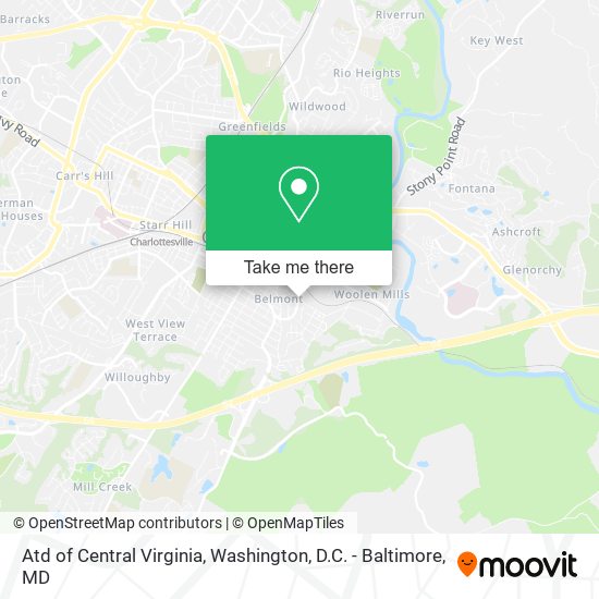 Mapa de Atd of Central Virginia
