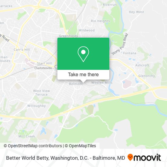 Better World Betty map