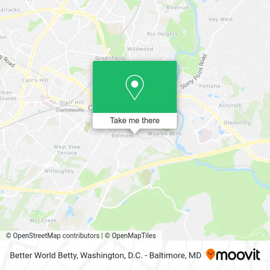 Better World Betty map