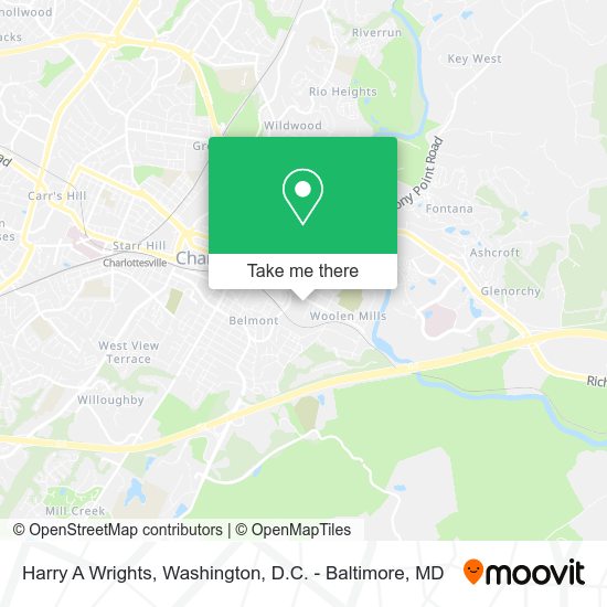 Harry A Wrights map