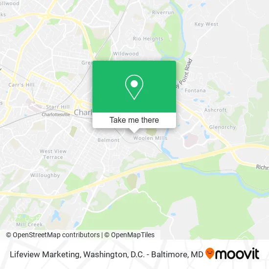 Lifeview Marketing map