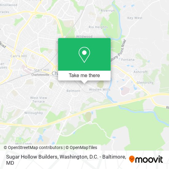 Mapa de Sugar Hollow Builders