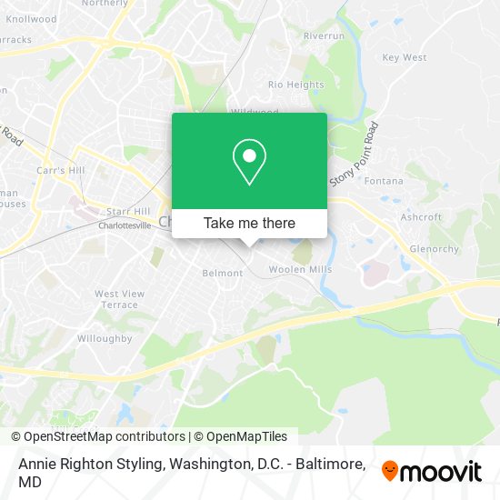 Mapa de Annie Righton Styling