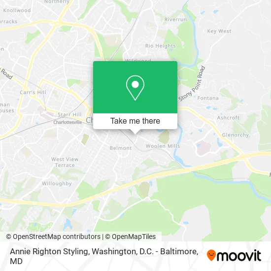 Annie Righton Styling map