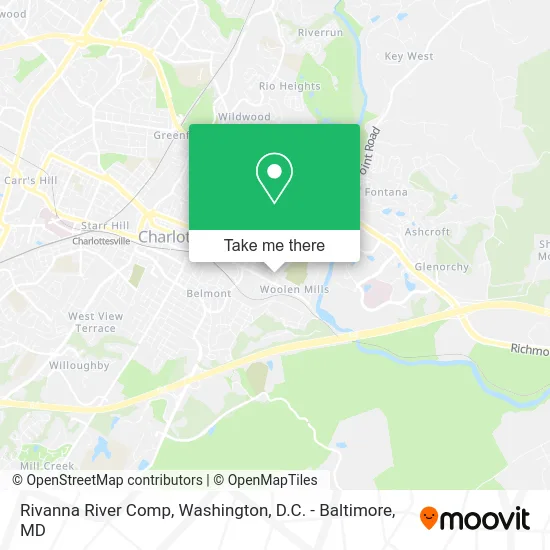 Rivanna River Comp map