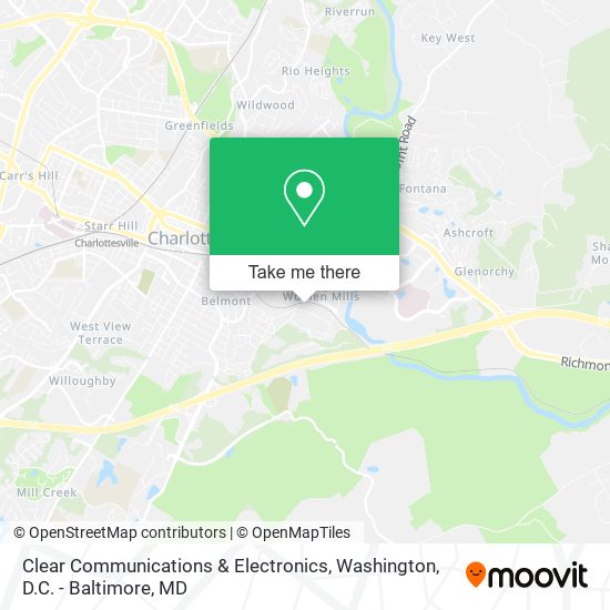 Clear Communications & Electronics map