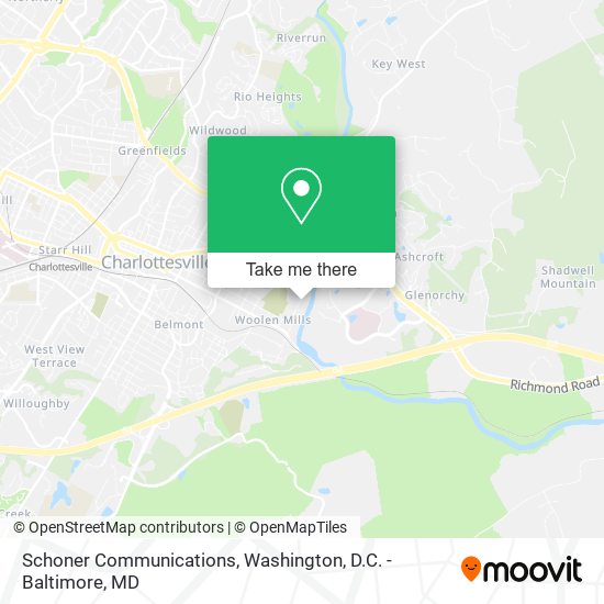 Mapa de Schoner Communications