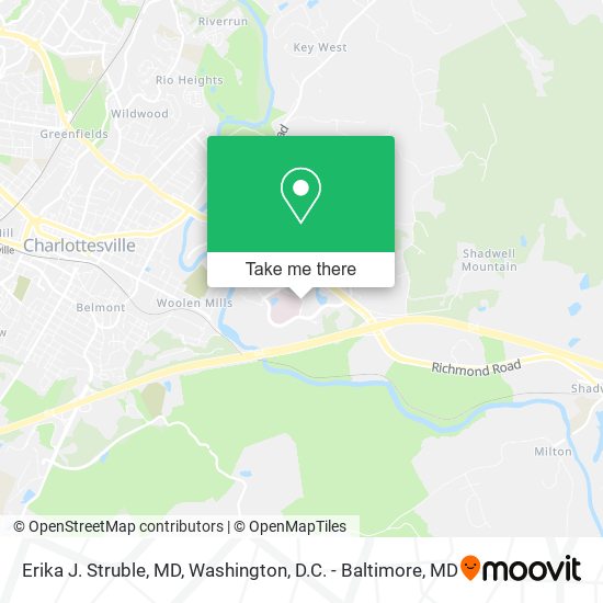 Erika J. Struble, MD map