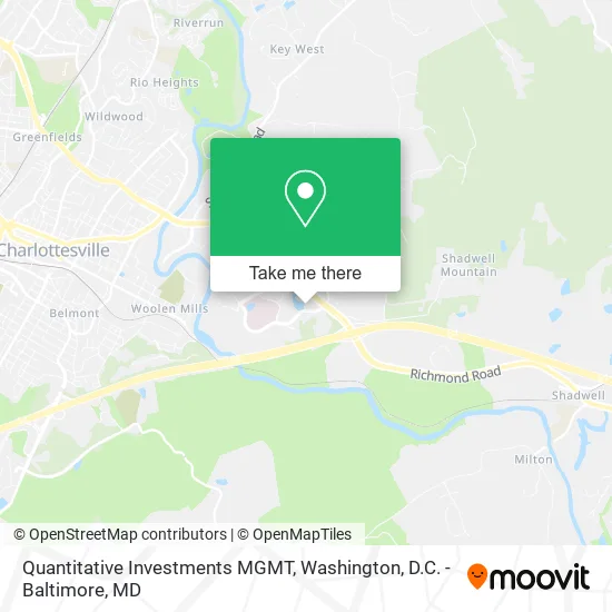 Quantitative Investments MGMT map