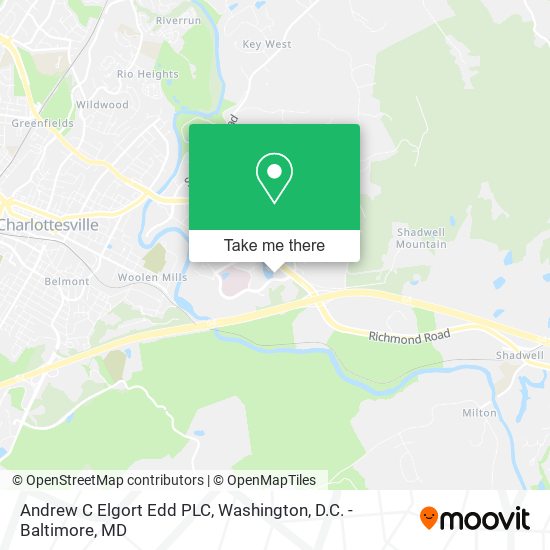 Andrew C Elgort Edd PLC map