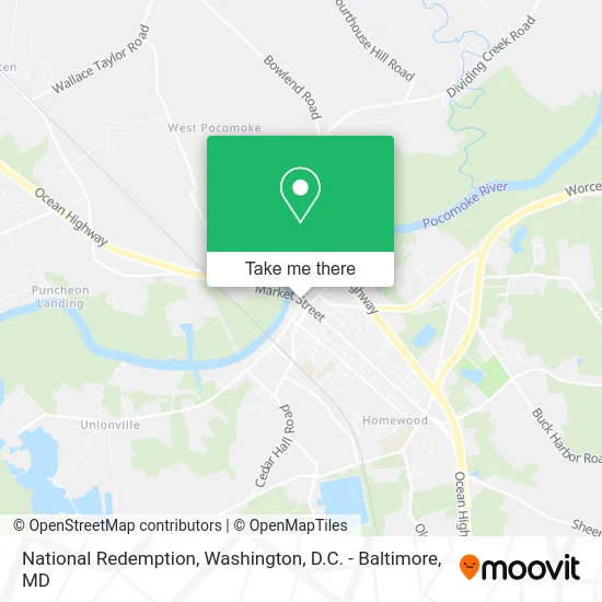 National Redemption map