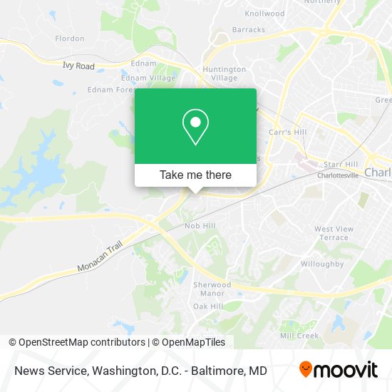 News Service map