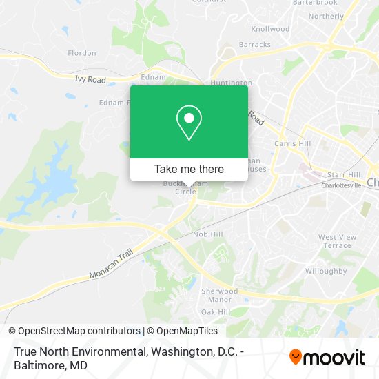 True North Environmental map