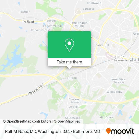 Ralf M Nass, MD map