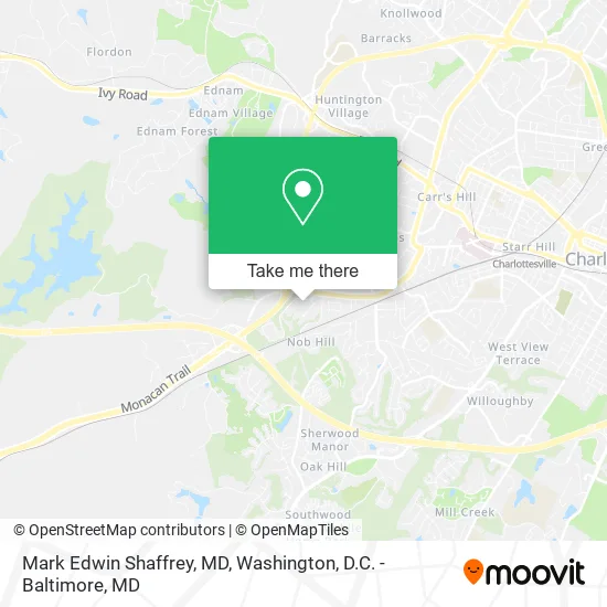 Mark Edwin Shaffrey, MD map