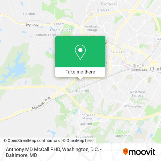 Anthony MD McCall PHD map