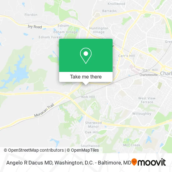 Angelo R Dacus MD map