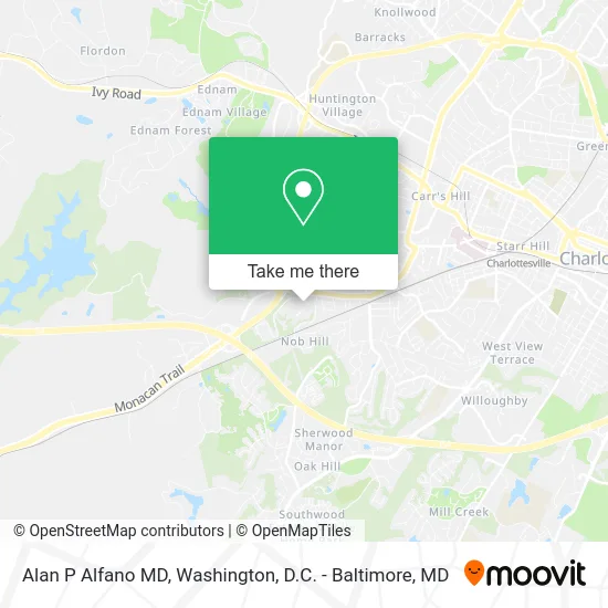 Alan P Alfano MD map