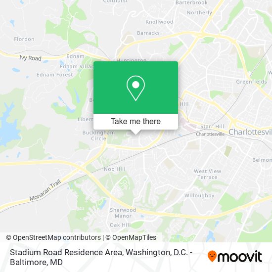 Mapa de Stadium Road Residence Area