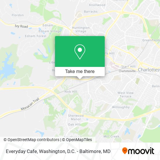 Mapa de Everyday Cafe