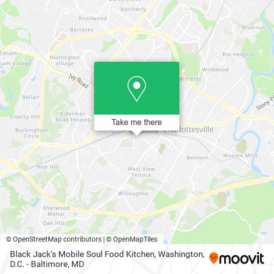 Black Jack's Mobile Soul Food Kitchen map