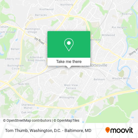 Tom Thumb map