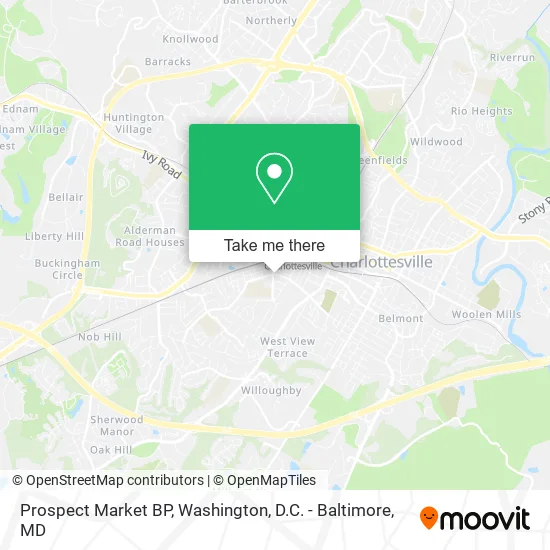 Prospect Market BP map