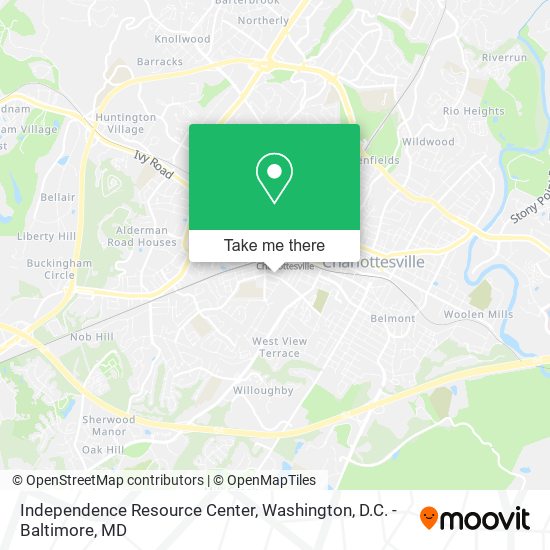Mapa de Independence Resource Center
