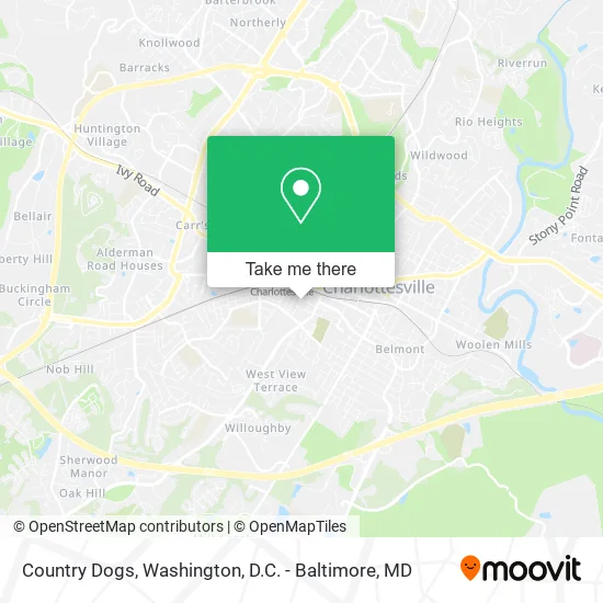 Country Dogs map