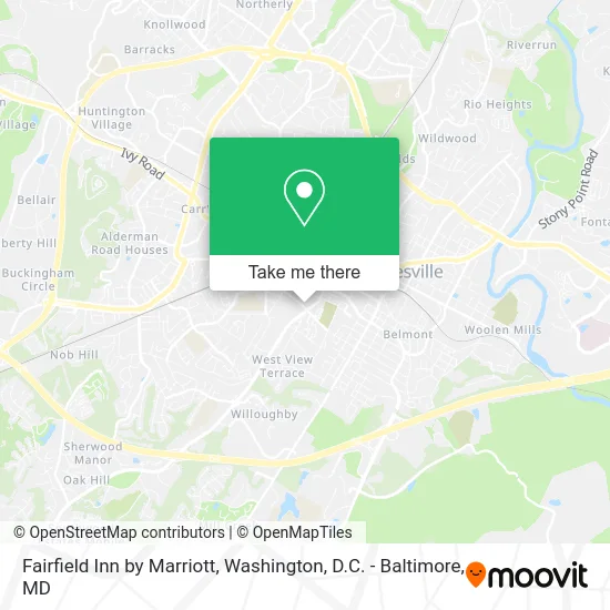 Fairfield Inn by Marriott map