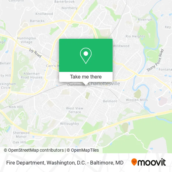 Fire Department map