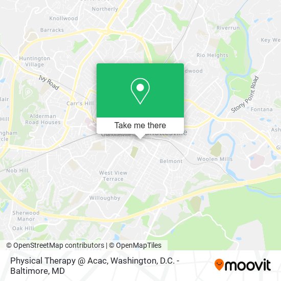 Physical Therapy @ Acac map
