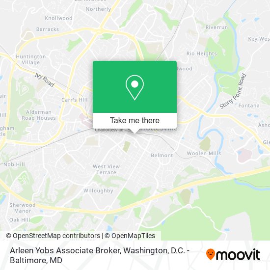 Arleen Yobs Associate Broker map