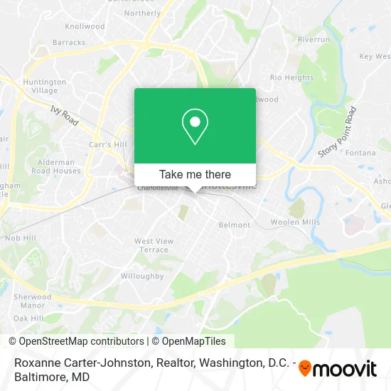 Roxanne Carter-Johnston, Realtor map
