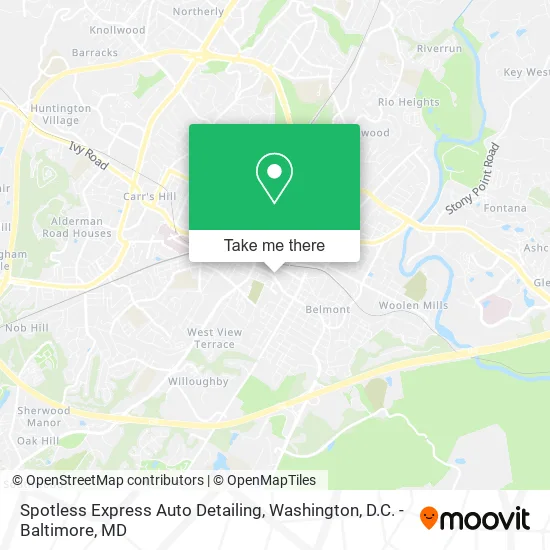 Spotless Express Auto Detailing map
