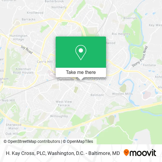 H. Kay Cross, PLC map