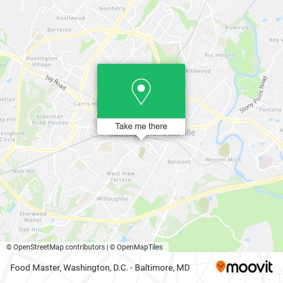 Food Master map