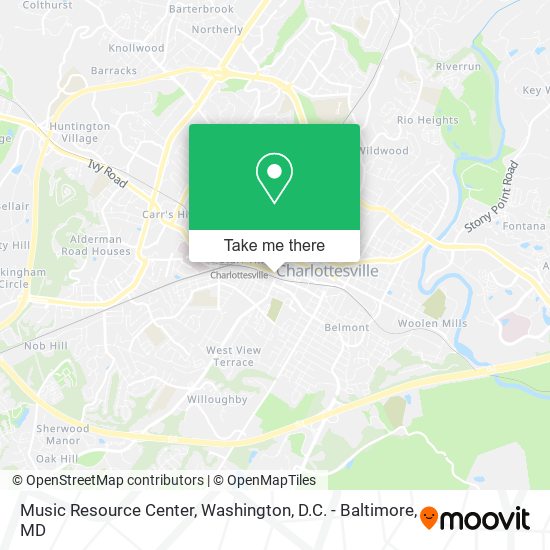 Mapa de Music Resource Center