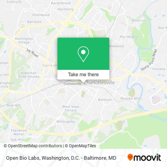 Mapa de Open Bio Labs