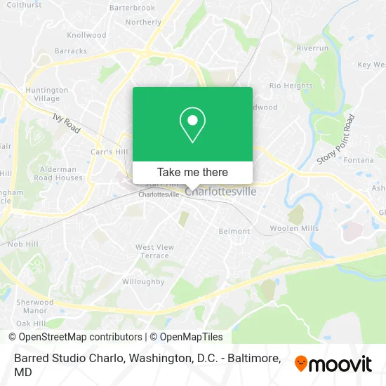 Barred Studio Charlo map