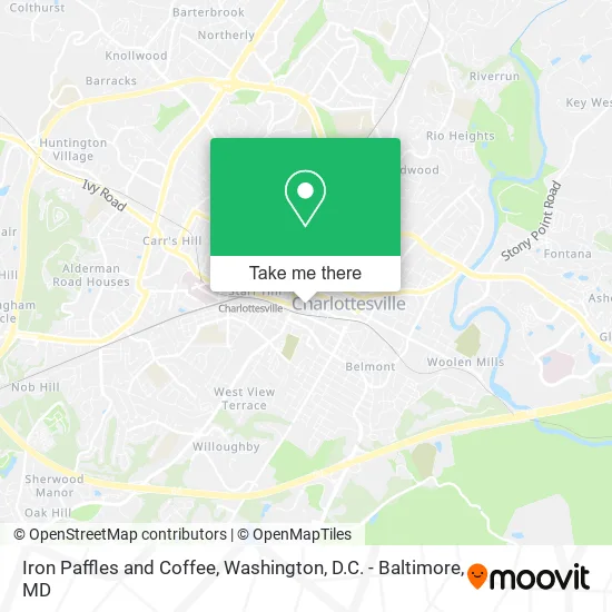 Iron Paffles and Coffee map