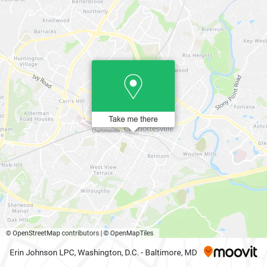 Erin Johnson LPC map